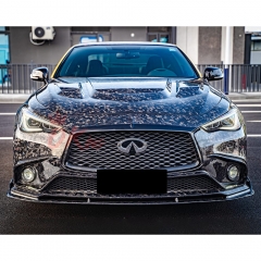 VA Style Carbon Fiber Hood For Infiniti Q60 2016-2022