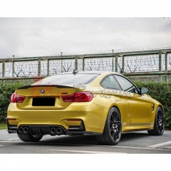 Dry Carbon Fiber Rear Bumper Splitter For BMW M3 M4 F80 F82 F83 2014-2020