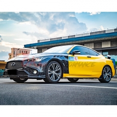 Carbon Fiber Front Bumper For Infiniti Q60 2016-2022