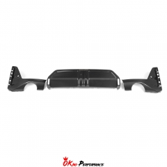 MP Style Dry Carbon Fiber Rear Diffuser Set For BMW 3 Series G20 LCI 2023-ON