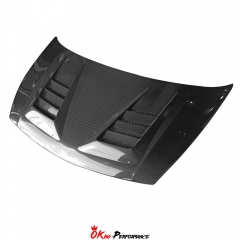 A Style Carbon Fiber (CFRP) Hood For Honda Civic FD2 2006-2010