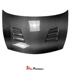 Mugen Style Carbon Fiber (CFRP) Hood For Honda Civic FD2 2006-2010