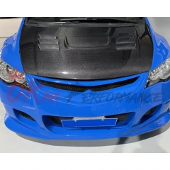 Ings Style Carbon Fiber (CFRP) Hood For Honda Civic FD2 2006-2010