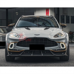 Mansory Style Dry Carbon Fiber Hood Vent Trims For Aston Martin DBX