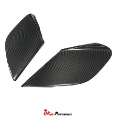 Dry Carbon Fiber Side Air Vent Covers (Add on) For Ferrarir 488 GTB Spider 2015-2019