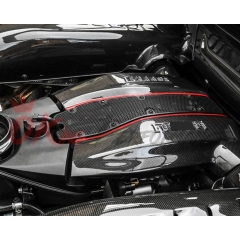 Dry Carbon Fiber Engine Cover (Replacement) For Ferrari 488 GTB Spider 2015-2019