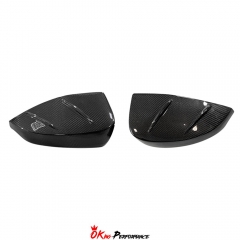 Mansory Style Dry Carbon Fiber Side Mirror Cover For Aston Martin DBX