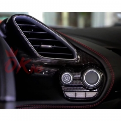 Dry Carbon Fiber Interior Kits For Ferrarir 488 GTB Spider 2015-2019