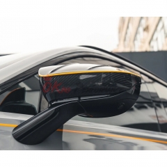 Mansory Style Dry Carbon Fiber Side Mirror Cover For Aston Martin DBX