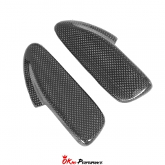 Dry Carbon Fiber Door Handles Cover Trim For Ferrari 488 GTB Spider 2015-2018