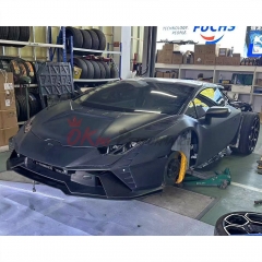 Tecnica Style Dry Carbon Fiber Front Hood For Lamborghini Huracan LP610-4 LP580 EVO