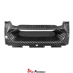 Dry Carbon Fiber Center Display Cover Trim (Replacement) For Lamborghini Huracan LP610-4 Lp580-2 Coupe EVO