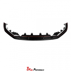 MP Style Dry Carbon Fiber Front Lip For BMW 5 Series G30 G38 LCI 2020-2023