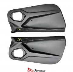 Dry Carbon Fiber Inner Door Panels For Lamborghini Huracan LP610-4 LP580 EVO