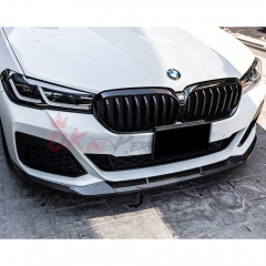 MP Style Dry Carbon Fiber Front Lip For BMW 5 Series G30 G38 LCI 2020-2023