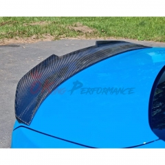 PSM Style Carbon Fiber Trunk Spoiler Rear Wing For BMW M3 F80 2014-2020