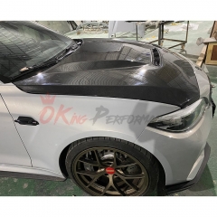 CS Style Carbon Fiber Hood For BMW F87 M2 M2C 2016-2019