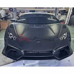 Tecnica Style Dry Carbon Fiber Front Bumper For Lamborghini Huracan LP610-4 LP580 EVO