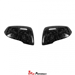 Forged Carbon Fiber Repalcement Side Mirror Cover For Toyota GR Supra MK5 A90 A91 2019-2024