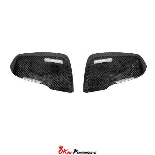 Carbon Fiber Repalcement Side Mirror Cover For Toyota GR Supra MK5 A90 A91 2019-2024