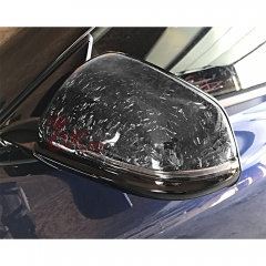 Forged Carbon Fiber Repalcement Side Mirror Cover For Toyota GR Supra MK5 A90 A91 2019-2024