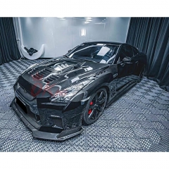 CMST V2 Style Carbon Fiber Side Skirt For Nissan R35 GTR 2008-2016