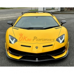 SVJ Style Dry Carbon Fiber with Portion Primer Conversion Body Kit For Lamborghini Aventador LP700-4 LP720 LP750 Coupe Roaster 2011-2015