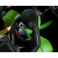 Dry Carbon Fiber Seat Back Headrest Panels For Lamborghini Aventador LP700-4