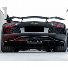 Vorsteiner Style Dry Carbon Fiber Rear Bumper Diffuser For Lamborghini Aventador LP700-4