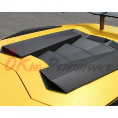 Dry Carbon Fiber Rear Engine Scoops For Lamborghini Aventador LP700-4