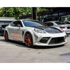 Mansory Style Half Carbon Fiber Wide Body Kit For Porsche Panamera 970.2 2014-2017