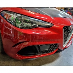 OEM Style Carbon Fiber Front Lip For Alfa Romeo Quadrifoglio 2016-2023