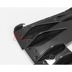 Under Canards Rear Under Diffuser Blades For Nissan R35 GTR DBA 2012-2016