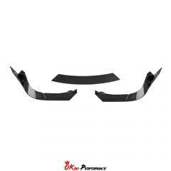 Batfury Style Dry Carbon Fiber Front Lip For Ferrari 296 2021-2025