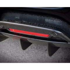 OEM Style Dry Carbon Fiber Rear Diffuser For Ferrari 296 2021-2025