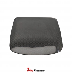 OEM Style Dry Carbon Fiber Rear Engine Cover For Ferrari 296 2021-2025