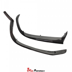 OEM Style Dry Carbon Fiber Front Lip For Ferrari 296 2021-2025