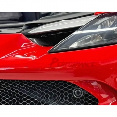 OEM Style Dry Carbon Fiber Headlight Air Vents Trim For Ferrari 296 2021-2025