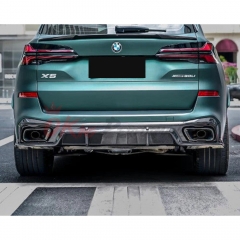 TAKD Style Dry Carbon Fiber Rear Diffuser For BMW X5 G05 LCI 2019-On