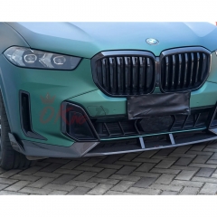 TAKD Style Dry Carbon Fiber Front Lip For BMW X5 G05 LCI 2024-On