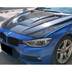 OKing Style Carbon Fiber Hood Bonnet For Bmw 3 series F30 2013-2018