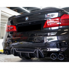 MP-Style Carbon Fiber Rear Diffuser For BMW 5 Series F90 M5 2017-2023