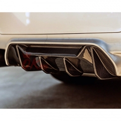 MP-Style Carbon Fiber Rear Diffuser For BMW 5 Series F90 M5 2017-2023