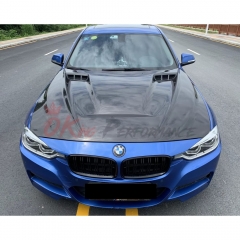 OKing Style Carbon Fiber Hood Bonnet For Bmw 3 series F30 2013-2018