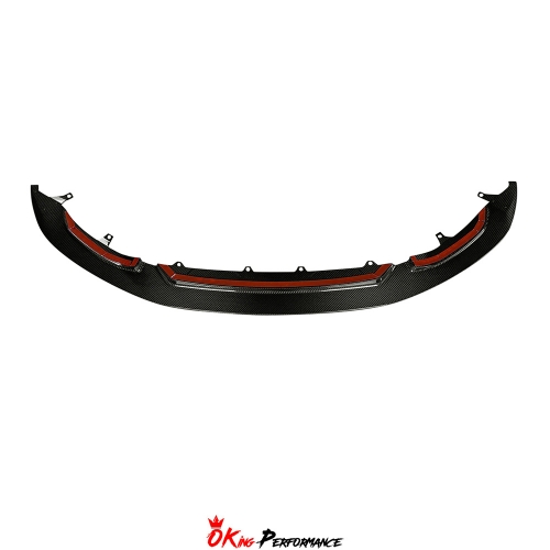 GT4 Style Dry Carbon Fiber Front Lip For BMW M3 M4 F80 F82 F83 2014-2020