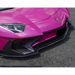 LB Style Carbon Fiber Front Lip For Lamborghini Aventador LP750