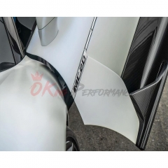 SD Style Dry Carbon Fiber Side Skirt For Maserati MC20