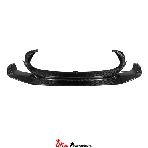 SD Style Dry Carbon Fiber Front Lip For Maserati MC20