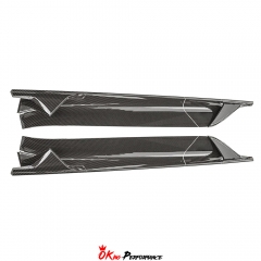 SD Style Dry Carbon Fiber Side Skirt For Maserati MC20