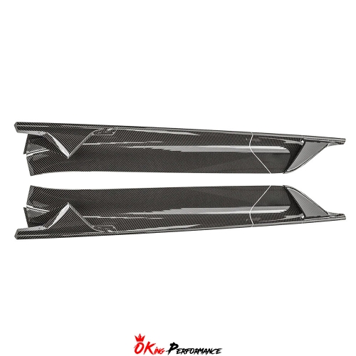 SD Style Dry Carbon Fiber Side Skirt For Maserati MC20